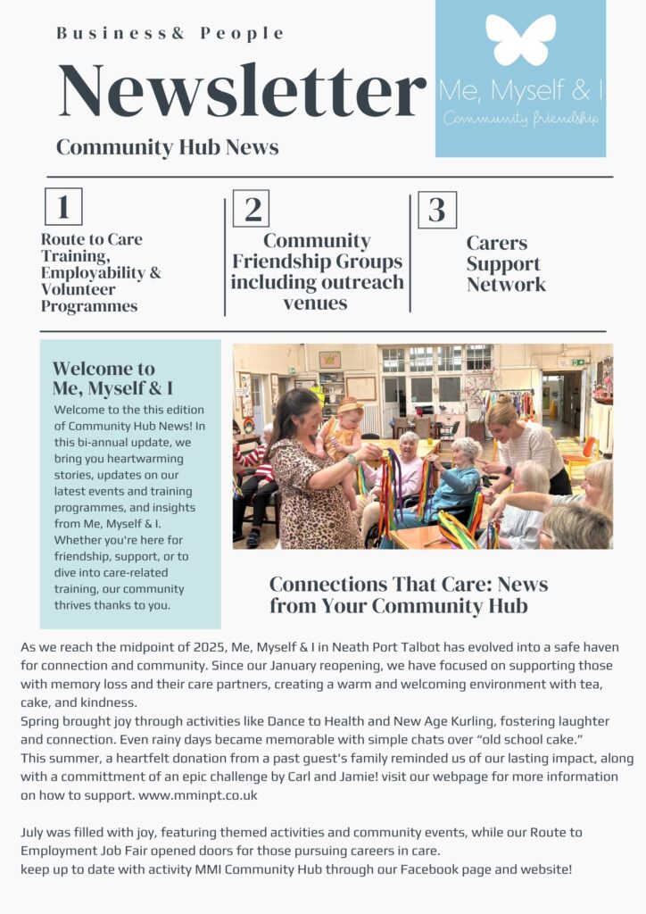 Me Myself and I – Neath Port Talbot